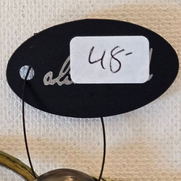 NWT Alisha D Womens Acrylic Link Circle Long Chain Statement Necklace Green OS - Picture 5 of 8